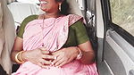 Indian Mareed Woman Car Sex Long Drive for Fucking with Boy Friend, Telugu Dirty Talks