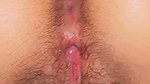 Cute GF’s Hairy Creampie Giving a Blowjob Fucking in Doggy 2