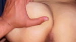 Cute GF’s Hairy Creampie Giving a Blowjob Fucking in Doggy 3
