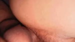 Cute GF’s Hairy Creampie Giving a Blowjob Fucking in Doggy 4