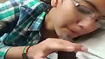 Cute Girl BJ to Uncle in Car 1