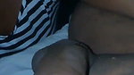 Naughty brunette sucking her husband’s friend dick 1