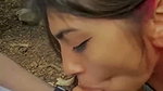 Pretty indian nri teen outdoor blowjob 1