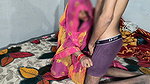 Desi beautiful big boobs Indian bhabhi had hot doggystyle sex and cumshot on her ass