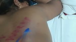 Desi Housewife Olivia Blowjob & Fucked in Doggy Style by His Master and Painted while Loud Moaning _ Real Indian Slave Ass Show