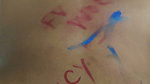 Desi Housewife Olivia Blowjob & Fucked in Doggy Style by His Master and Painted while Loud Moaning _ Real Indian Slave Ass Show