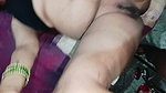 I fucked my sister-in-law who was wearing a black bra doggy style and released all my cum inside her pussy