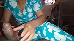 Indian Girl Sucks Her Husband’s Penis and Milks It