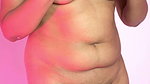 Annesha Chakraborty Famous Bong Model Nude Solo Show Pressing Hot Boobs 1