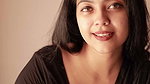 Awesome beautiful girl boobs cleavage expose in black blouse 1