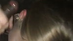 Blonde Whore Fucking Threesome MFM With BBC 1