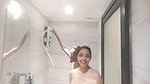 Sexy Tamil Lovers – Cute Girlfriend Showing Boobs Kissing & 10 MIN Shower Vid 12