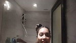 Sexy Tamil Lovers – Cute Girlfriend Showing Boobs Kissing & 10 MIN Shower Vid 12