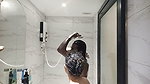 Sexy Tamil Lovers – Cute Girlfriend Showing Boobs Kissing & 10 MIN Shower Vid 15