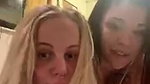 Two hot friends playing on camera 1