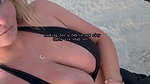 foreign lady open tits show in blue dress 1