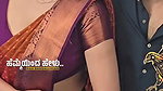 kannada actress big navel slips in maroon saree 1
