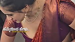 kannada actress big navel slips in maroon saree 1