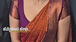 kannada actress big navel slips in maroon saree 1