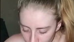 Beautiful Sexy Slim White Babe Blowjob To BBC 1