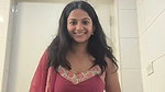 Beautiful girl bending huge boobs show hot 1