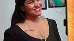 Mallu Reshma seducing with busty boobs in saree blouse 1