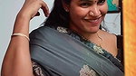 Mallu Reshma seducing with busty boobs in saree blouse 1