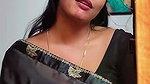 Mallu Reshma seducing with busty boobs in saree blouse 1