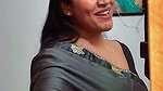Mallu Reshma seducing with busty boobs in saree blouse 1
