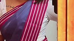 Mallu Reshma seducing with busty boobs in white blouse 1