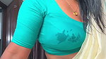 Mallu girl wet big boobs closeup show 1