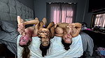 BBW, Indian and White Girl Deepthroat Facefucking Their Throats with Dildos