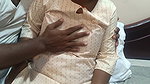 Cute Breast Squeeze Romance with House Wife