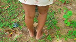 Delivary Guy Payed Homemade Hotwife to See Her Asshole