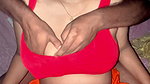 Desi Village Bhabhi Big Boobs Milking and Licking Pussy