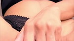 Fingering with Black Pantie