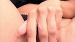 Fingering with Black Pantie