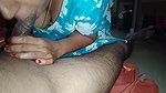 Indian Girl Sucks Her Husband’s Penis and Milks It