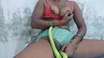 Indian Village Sexy Bhabhi Take Big Cucumber in Her Pussy Inside and Fully Enjoyed