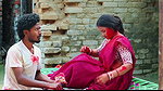 A collection of hot scenes – Navel licked, rubbed with holi powder, Mehanthi on boobs 1