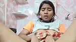 Cute Desi GF Fingers Herself & Squirts Hard on VC for Her BF 5