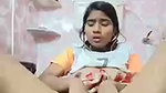 Cute Desi GF Fingers Herself & Squirts Hard on VC for Her BF 5