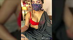 Desi Indian wife in saree showing her boobs 1