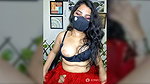 Hot girl spreading her legs rubbing her pussy over panty 1