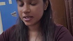 Serial Actress Gabriella deep cleavage show selfie video 1