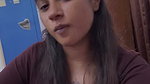 Serial Actress Gabriella deep cleavage show selfie video 1