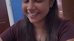 Serial Actress Gabriella deep cleavage show selfie video 1