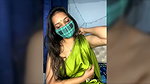 Simmi in saree without blouse Exposing Boobs 1