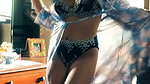 WAMIQA HOT TEMPTING DIVA FLAWLESS IN LINGERIE TEASE 1