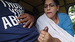 A beautiful Indian Stanger girl sucked my dick ,when I was masturbating inside the auto